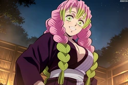 [AyaEcchi] Mitsuri | Demon Slayer💖 [AI Generated] 作品封面