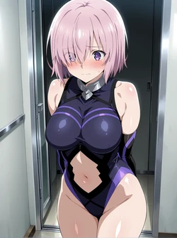[せめもり] Mash Kyrielight (Fate) [AI Generated]