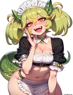 Ezuna Parlor Dragonmaid -137 images [AI Generated] 作品封面