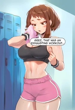 Ochaco x Endeavor Aksn [AI generated] 作品封面
