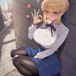 [GearingSage] Saber Takes Street BBC (83p) (Patreon) [AI Generated] 作品封面
