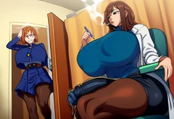 ( Doranne ) Nobara x Futa Shoko [ AI Generated ]