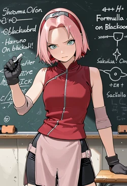 春野樱的忍术课堂 [AI Generated]