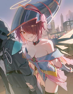 [Oishi Okaze] Exusiai [AI Generated] 作品封面