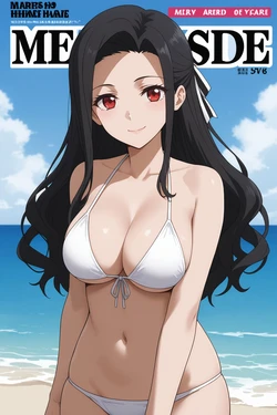 [Ai Bahama] Mayumi+Saegusa+-+The+Irregular+in+Magic+High+School+NSFW+Photobook [AI Generated] 作品封面