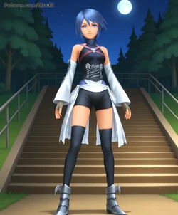 [Bluu AI] [Extra] [REQUEST] Aqua | Kingdom Hearts [AI Generated]