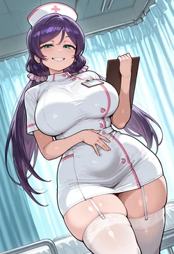 [Nankoai] Nozomi Toujou -東條希-req-nurse.uniform-infirmary-BBC-NTR- (Patreon) [AI Generated] 作品封面