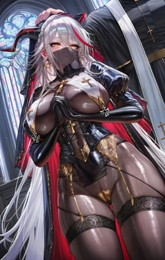 アズールレーン 圣迹航线杂图 - qqqpppqpqpqp二号机的插画 - pixiv [AI Generated] 作品封面