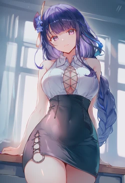 [Stormia] Raiden Shogun | Genshin Impact | 246p [AI Generated] 作品封面