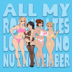 [Agent Red Girl] All My Roommates Love: No Nut November (2025) 作品封面