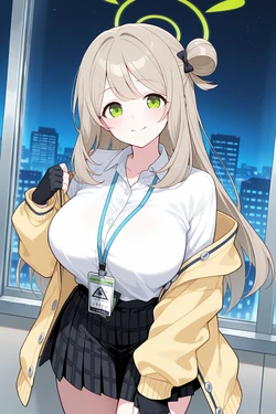 [Anto-kun] Izayoi Nonomi at office [AI Generated]