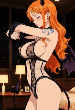 [Squeeshy] Nami (One Piece) - 132 pics [AI Generated]