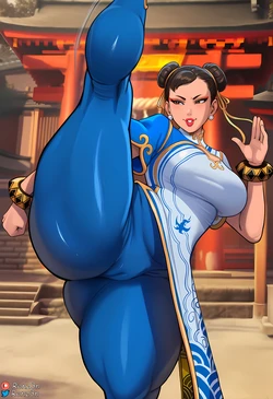 [RENZEN] Chun- Li [AI Generated] 作品封面