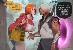 [Hoorpy] Cross-dimensional meeting with Orihime  2 (Bleach x Naruto) [English]