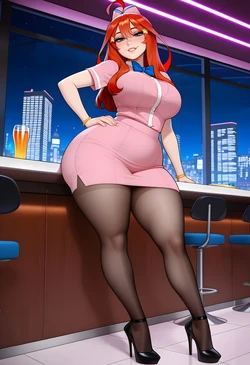 DreamcoreArt - Set - 1822 Itsuki Nakano BWC (Mega Set) (Patreon) (AI Generated)