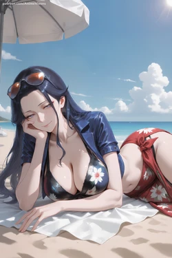 [Anime Vixens] Nico Robin - One Piece [AI Generated] 作品封面