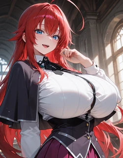 (mirai art) Rias Gremory リアス・グレモリー (highschool dxd) [AI Generated]