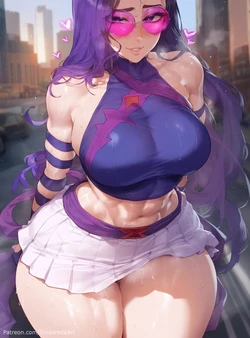 [SinderellaAI] Hero’s Day Off Psylocke (48 images) (Patreon) [AI Generated]