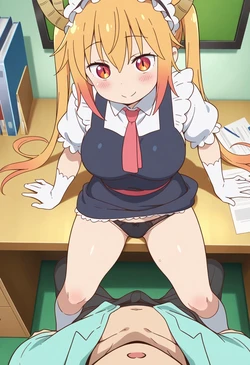 [KawaiiKitty69] Tohru's office visit [AI Generated] 作品封面