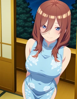 [Ai Art_Dreamer] Miku Nakano | The Quintessential Quintuplets | Set #8 [AI Generated] 作品封面