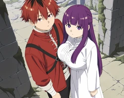 [REDARTai] Fern x Stark | Frieren: Beyond Journey's End (Patreon) [AI Generated]