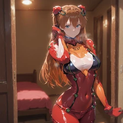 [kkleo] Asuka Shikinami Langley/式波・アスカ・ラングレー-Rebuild of Evangelion (AI Generated) 作品封面
