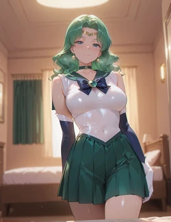 [kkleo] Sailor Neptune/セーラーネプチューン-Sailor Moon (AI Generated) 作品封面