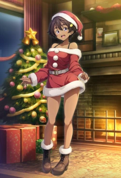 [Prompt Forbidden] Makeine: Too Many Losing Heroines! - Lemon Yakishio (Christmas Ver.) (Ultimate) (Patreon) [AI Generated] 作品封面