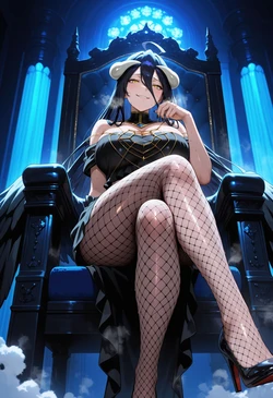 [LewdCreations] Albedo Overlord [AI Generated]