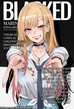 [BasicallyNoMore] Marin Kitagawa Blacked (Patreon) [AI-generated] 作品封面