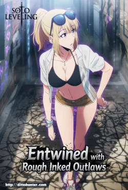 [DittoHunter] Cha Hae-In (Solo Leveling) Entwined with Rough Inked Outlaws [Ai Generated]
