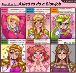 [Blannis Art] Zelda's fluctuating levels of desires👑 (The Legend of Zelda) (Ongoing)