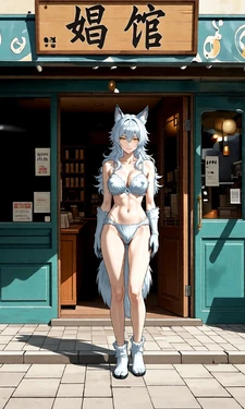 菜菜 娼馆[AI Generated] 作品封面