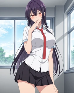 [Ponchoman] Takane Takamine - Please Put Them On, Takamine-san || 鷹峰 高嶺 - 履いてください、鷹峰さん (UNCENSORED) 70 IMAGES [AI Generated]