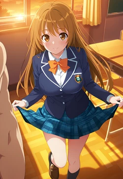神楽坂ゆりなちゃん学校でふたりエッチ [AI Generated] 作品封面