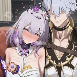 [Slime_AI] 172p (Request): Castorice & Phainon (Patreon) [AI Generated] 作品封面
