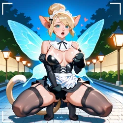 Catgirl Fairy images [AI Generated] 作品封面