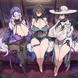 [RedIlus] HSR 4some (Patreon) [AI Generated]