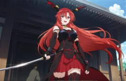 [spreeds] [AI Generated] 美少女死神還我H之魂 莉薩菈‧雷斯托 作品封面