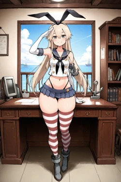 [NTR＆BBC ERION]【艦これ】 Shimakaze BBC NTR (Patreon)  [AI Generated]