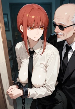 Makima raped by Lizard Chainsaw Man [AI Generated] 作品封面