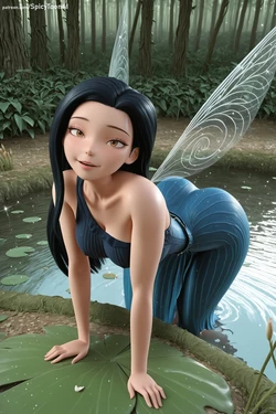 [Spicy Toon AI] Silvermist - TinkerBell [AI Generated]