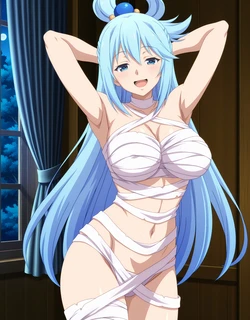 [Ai Art_Dreamer] Aqua | Konosuba | Set #6 (Patreon) [AI Generated]