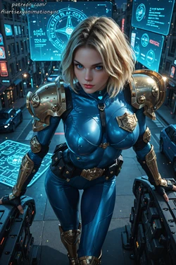 [Patreon] [AiASAG] [4K] ⚖️ Judge Anderson🛡️ - Preview [AI Generated]