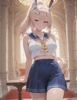 [kkleo] Ayanami-Azur Lane (AI Generated) 作品封面