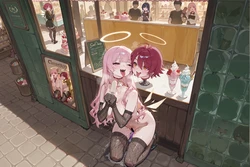 【Pixiv】[YW T]姐妹超市（上中下）17+17+18[AI Generated]