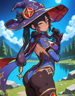 [DeiCreatrix] Mona — Genshin Impact (Patreon) [AI Generated]