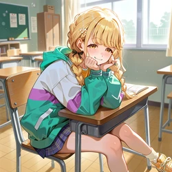 [牧羊犬] 学園アイドルマスター 藤田ことね [AI Generated] 作品封面