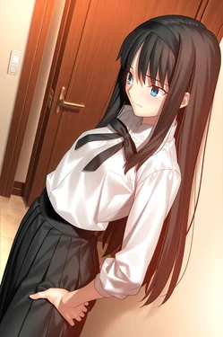 [社畜サーバント] Tohno Akiha (Tsukihime) [AI Generated] 作品封面