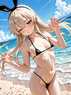 Shimakaze Kai (Kancolle / Kantai Collection) #72 [AI Generated]